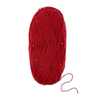 Knitcraft Red Knit Fever Yarn 100g  image number 3