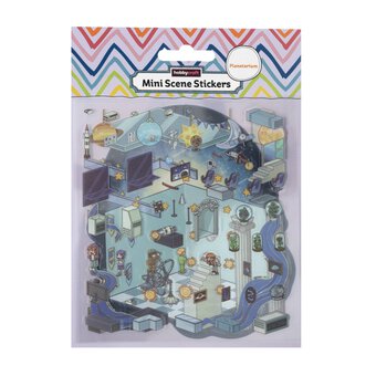 Mini Planetarium Scene Stickers