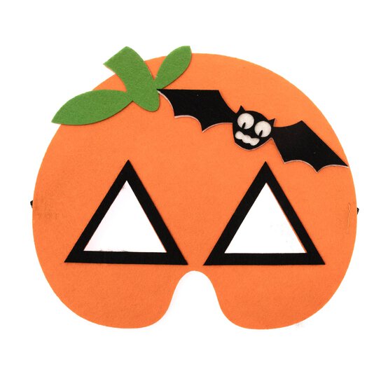 Felt Pumpkin Mask image number 2
