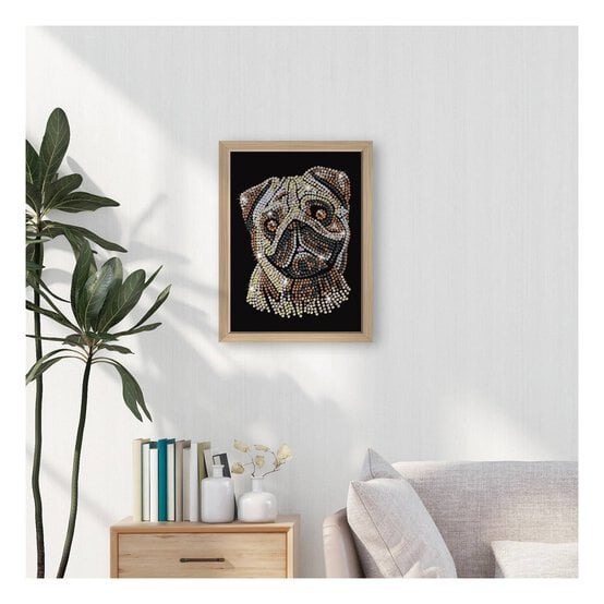 Kitfix Pug Sequin Art Blue Premium Kit image number 4