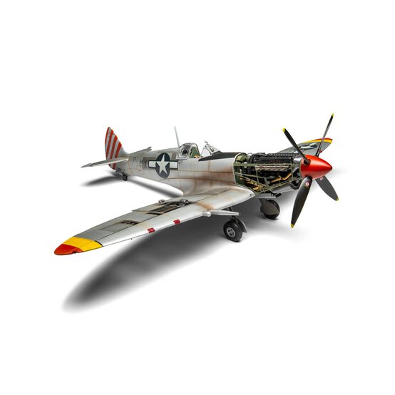 Airfix Supermarine Spitfire Mk.VIII Model Kit 1:24 image number 3