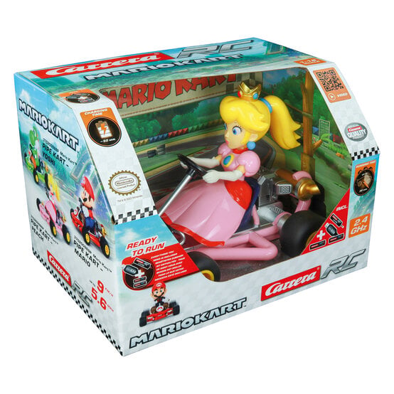 Carrera Mario Kart Rc Peach Pipe Kart Size 9