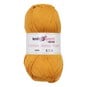 Knitcraft Mustard Cotton Blend Plain DK Yarn 100g image number 1