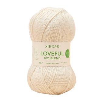 Sirdar Supercharged White Loveful Bio Blend Chunky 100g