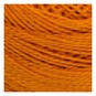 DMC Orange Pearl Cotton Thread on a Ball Size 8 80m (741) image number 2