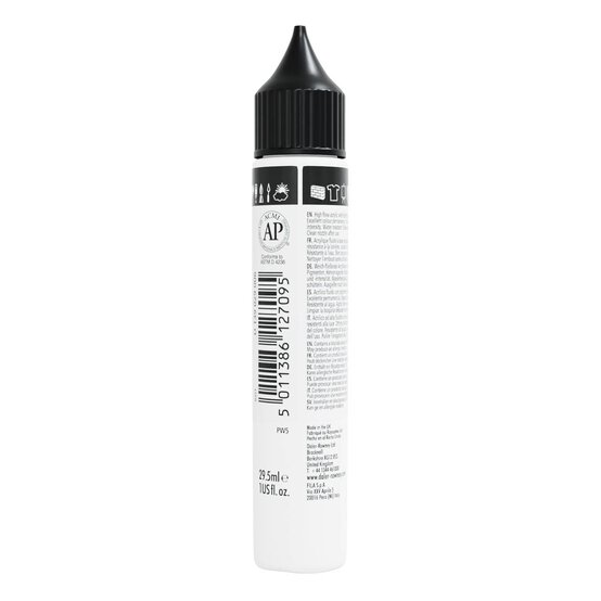 Daler-Rowney System3 Zinc Mixing White Fluid Acrylic 29.5ml (006) image number 2