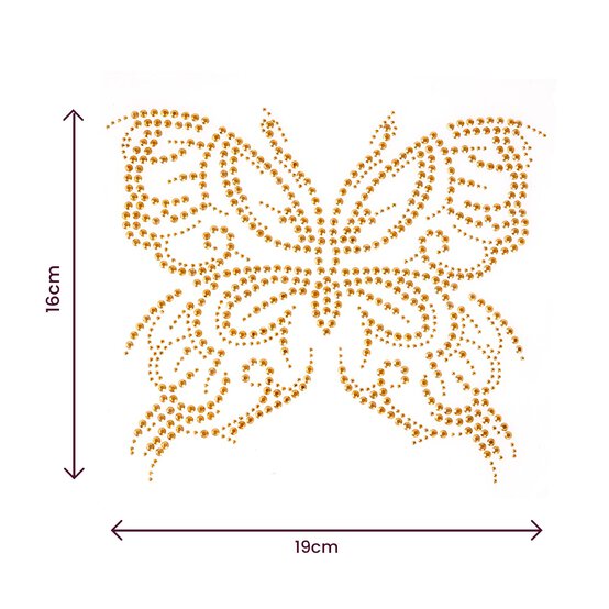 Butterfly Iron-On Gems image number 4