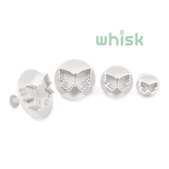 Whisk Butterfly Plunge Cutters 4 Pack