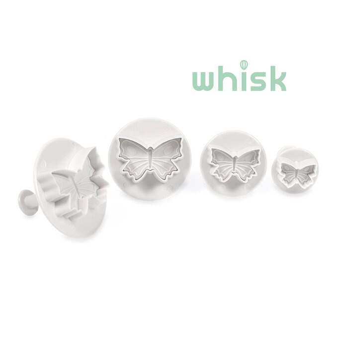 Whisk Butterfly Plunge Cutters 4 Pack image number 1