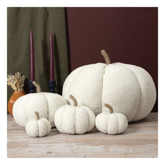 White Borg Pumpkin 9cm image number 2