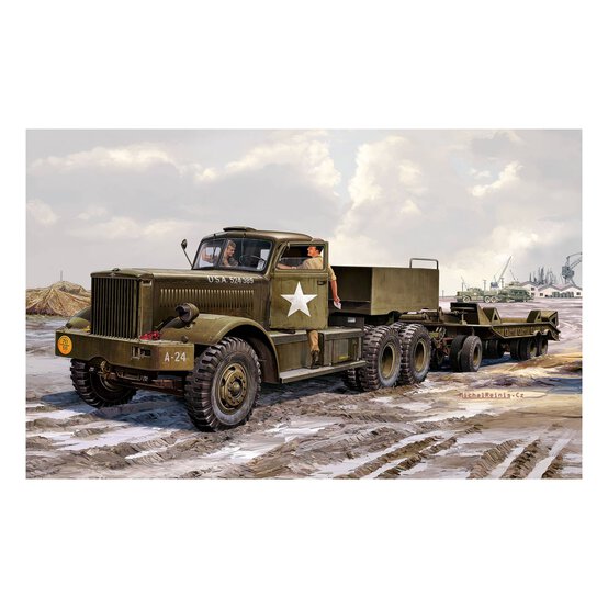 Revell M19 Tank Transporter Model Kit 1:76 image number 6