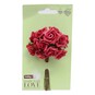 Red Polyfoam Wired Roses 12 Pack image number 2
