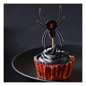 Spider’s Web Cupcake Kit 12 Pack