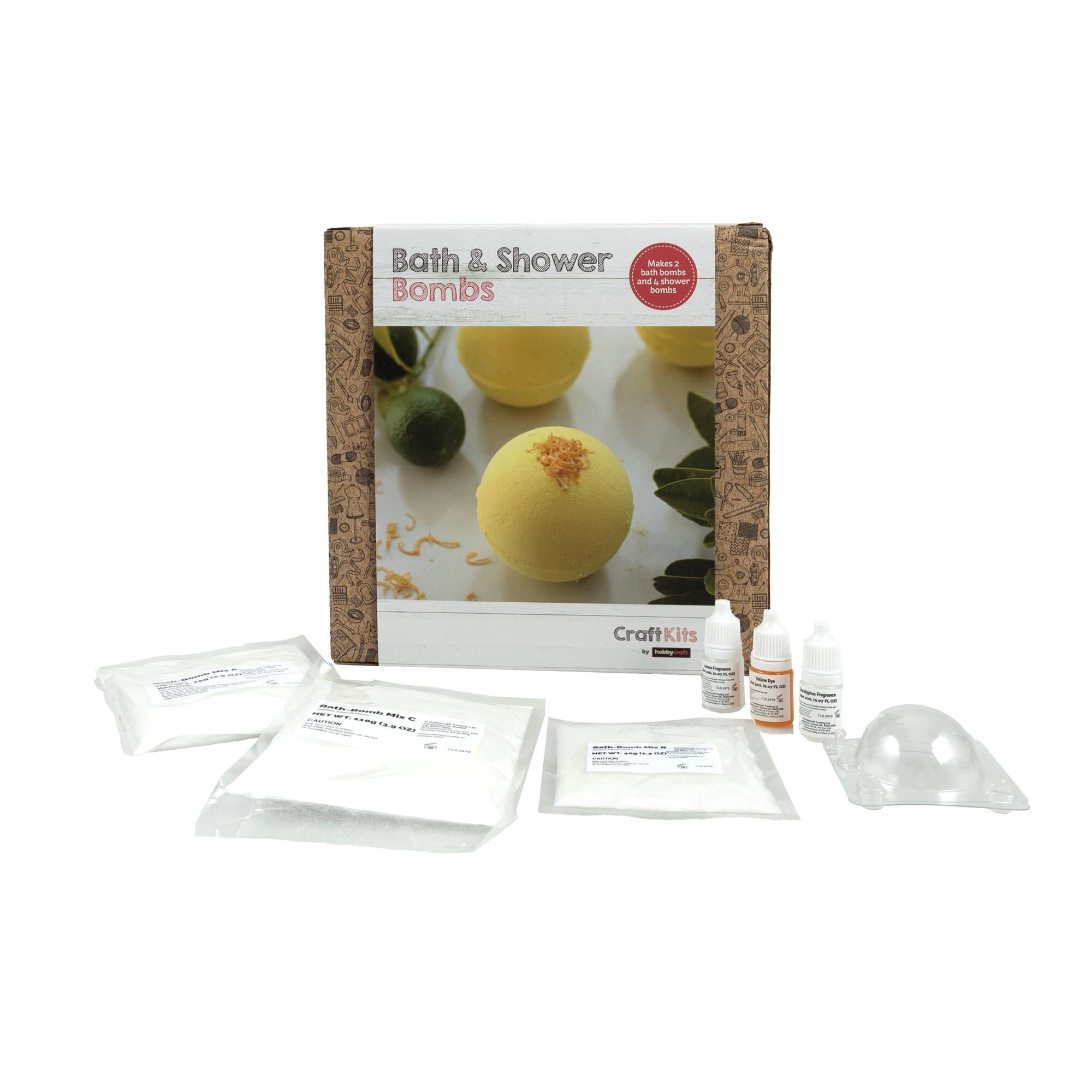 Bath and Shower Bombs Kit Hobbycraft