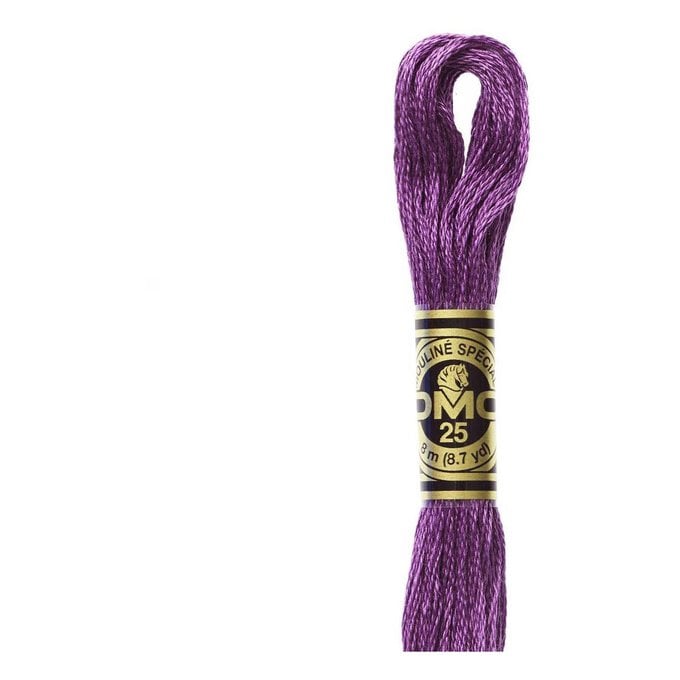DMC Purple Mouline Special 25 Cotton Thread 8m (327) image number 1