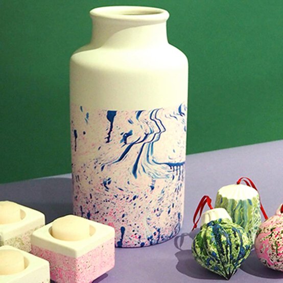 How to Make Marbled Ceramics image number 1