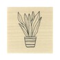 Snake Plant Wooden Stamp 3.8cm x 3.8cm image number 3