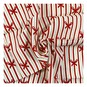 Red Bows Cotton Fabric by the Metre image number 1