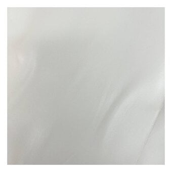 White Leatherette Fabric by the Metre image number 2