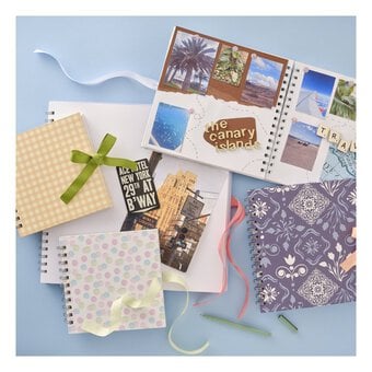 Spiral Bound Spots Scrapbook 6 x 6 Inches image number 3