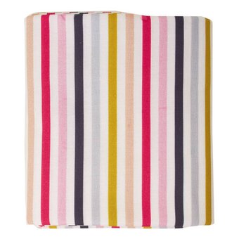 Joules Bircham Bloom Stripe Cotton Fabric 110cm x 2m
