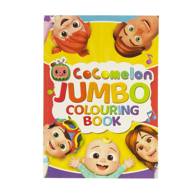 Cocomelon Jumbo Colouring Book Hobbycraft
