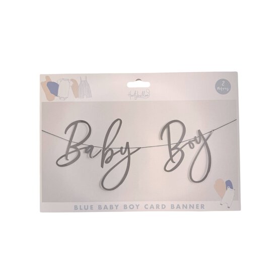 Blue Baby Boy Card Banner 2m image number 1