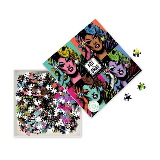 Art of Drag Jigsaw Puzzle 1000 Pieces image number 3