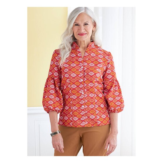 Butterick Women’s Tops Sewing Pattern B6816 (14-22) image number 4