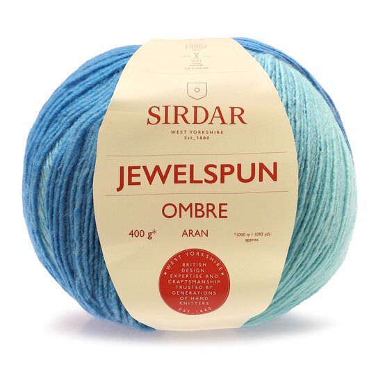 Sirdar Dazzling Dusk Jewelspun Aran Ombre 400g image number 1