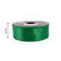 Bright Green Wire Edge Satin Ribbon 25mm x 3m image number 3