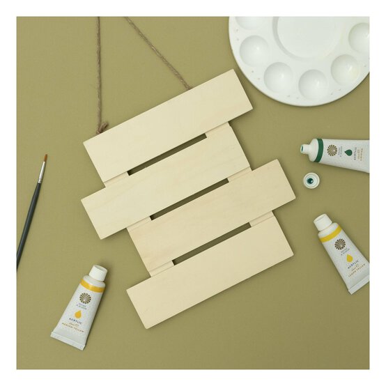 Wooden Slate Sign 21cm image number 2