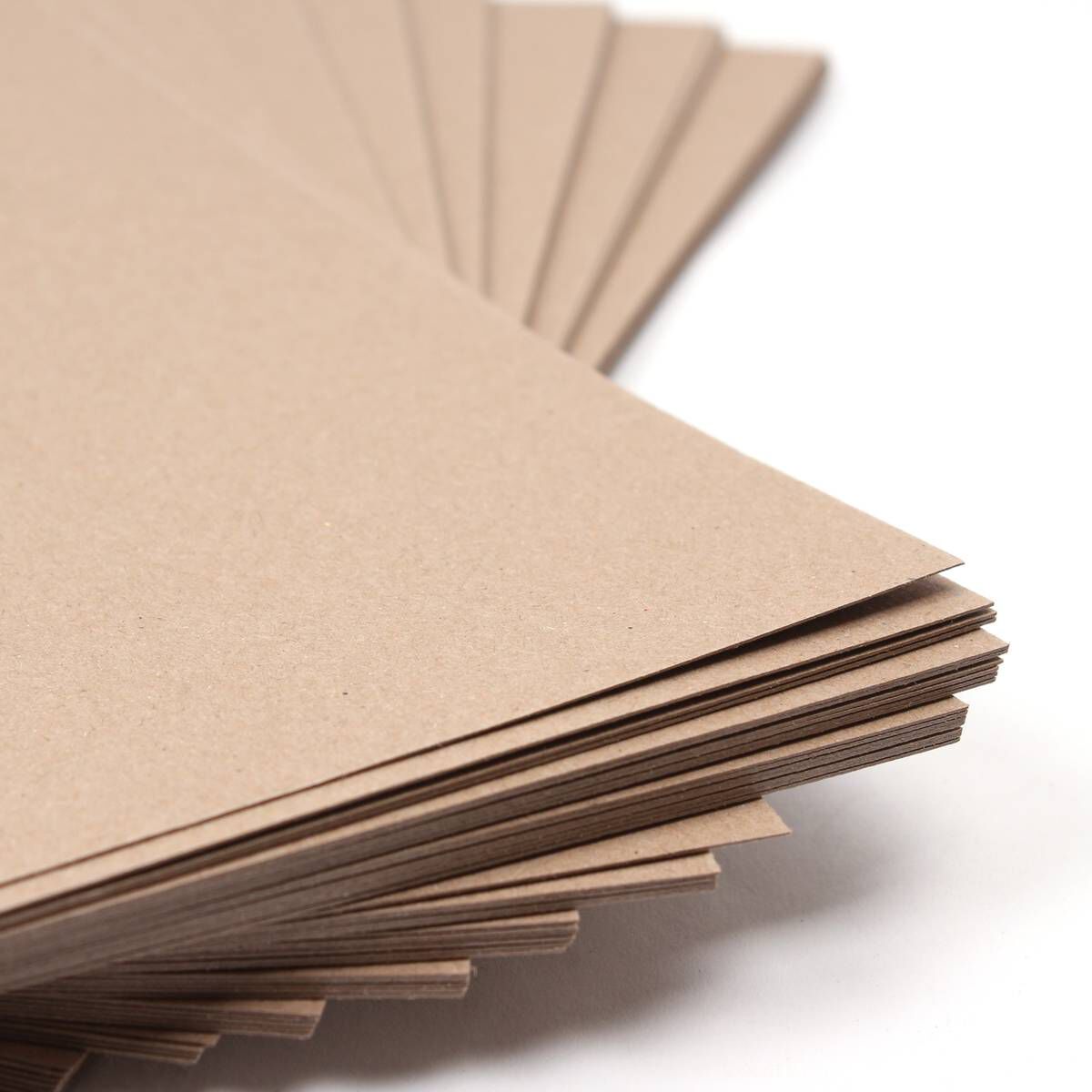 A4 Recycled Kraft Card 50 Pack Hobbycraft