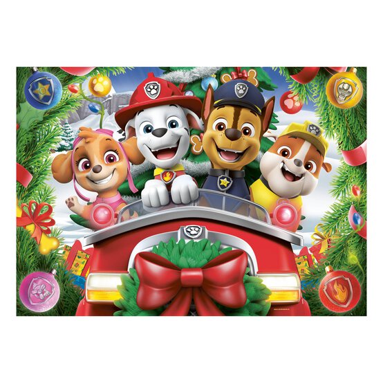 Ravensburger Paw Patrol Christmas Giant Floor Puzzle 24 Pieces image number 2