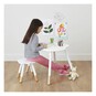 Wooden Cloud Desk and Stool image number 1