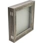 Grey Wash Magnetic Hinge Box Frame 8 x 8 Inches image number 3
