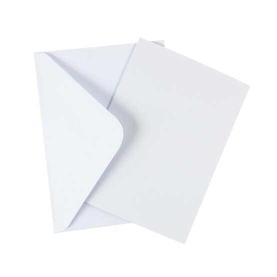 White Textured Cards 5 x 7 Inches 20 Pack image number 1