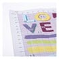 Trimits Large Love Printed Cross Stitch Kit image number 4