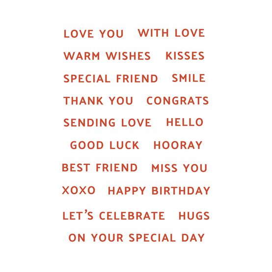 Tonic Studios Best Friend Stamp Set 19 Pieces image number 3