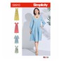 Simplicity Dresses and Jumpsuit Sewing Pattern S8910 (14-22) image number 1