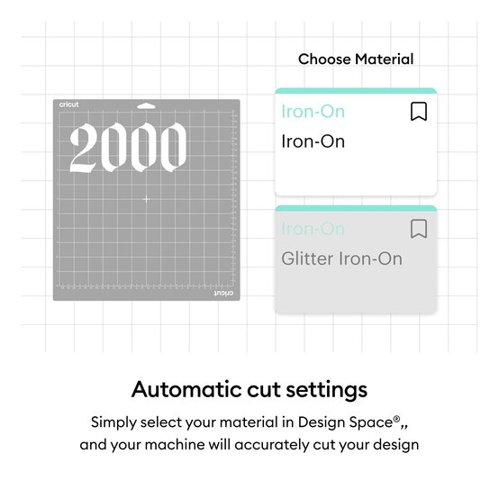 Cricut Gold Everyday Iron-On 12 x 24 Inches image number 4