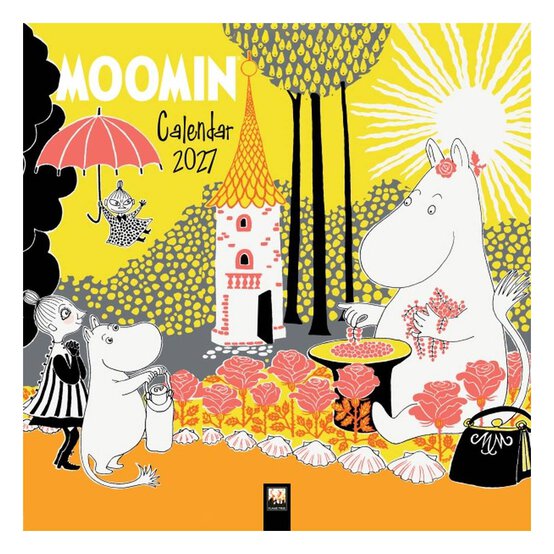 Moomin Wall Calendar 2027 image number 1