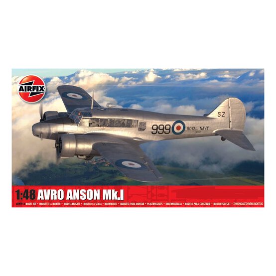 Airfix Avro Anson Mk.I Model Kit 1:48 image number 1