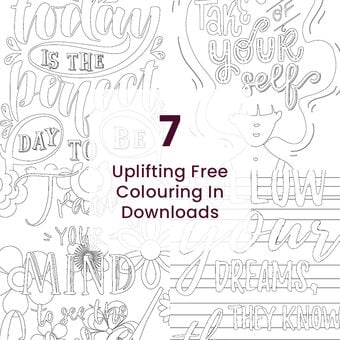7 Uplifting Free Colouring In Downloads