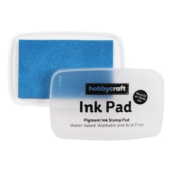Metallic Blue Ink Pad