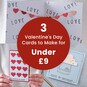 3 Valentine's Day Cards to Make for Under &pound;9 image number 1