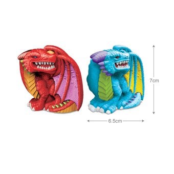 3D Dragons Mould and Paint Kit image number 3