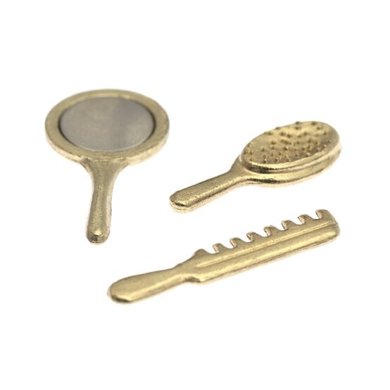 Doll&rsquo;s House Brush, Comb and Mirror Set  image number 3