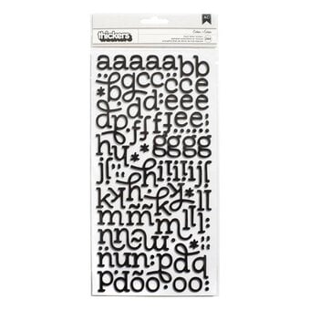 Eclair Foam Letter Thickers Stickers 244 Pieces