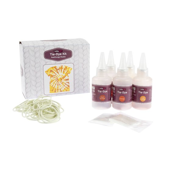 Red and Orange Tie-Dye Kit image number 1